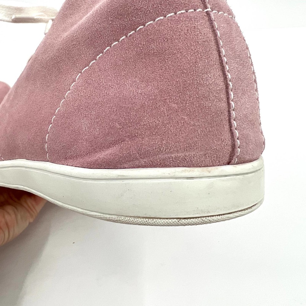 STEVE MADDEN Chester Suede Lace Up Chukka Ankle Bootie Pink 11 - Picture 8 of 10